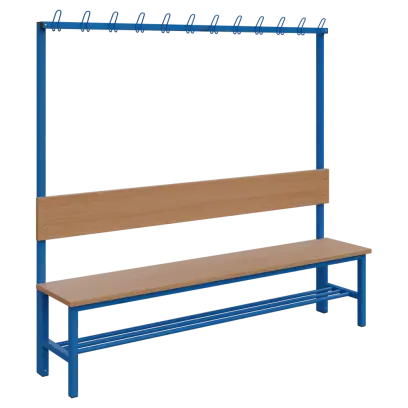 SVJ - 200 stěna jednostranná věšáková RAL 5015 - modrá